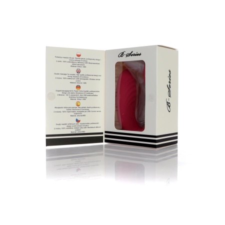 Wibrator podwójny Dual USB – różowy - 11