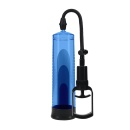 Pompa próżniowa do penisa Basic Pump 2 - manualna, wodoodporna, niebieska, o kompaktowych wymiarach - 1