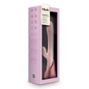 Wibrator Blush Fraya Pink - stymulator dual z ruchem posuwisto-zwrotnym, długość całkowita 24,1 cm, długość insercyjna 13,3 cm - 1