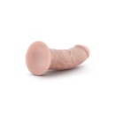 Dildo Au Naturel 8 z Przyssawką i Ruchomym Rdzeniem - 20,3 cm, Ø 5 cm - 5
