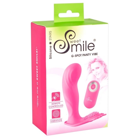 Wibrator do majtek G-spot z pilotem zdalnym – 11,7 cm, silikon, 10 trybów - 1