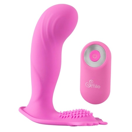 Wibrator do majtek G-spot z pilotem zdalnym – 11,7 cm, silikon, 10 trybów - 2
