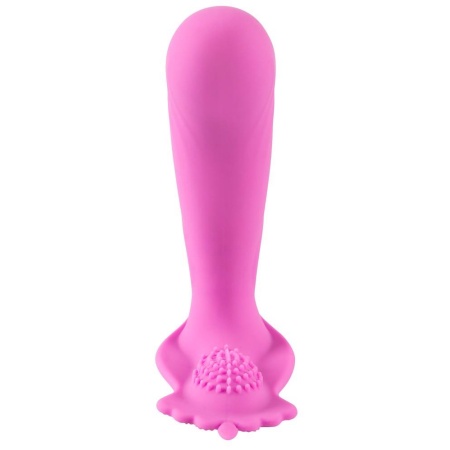 Wibrator do majtek G-spot z pilotem zdalnym – 11,7 cm, silikon, 10 trybów - 3