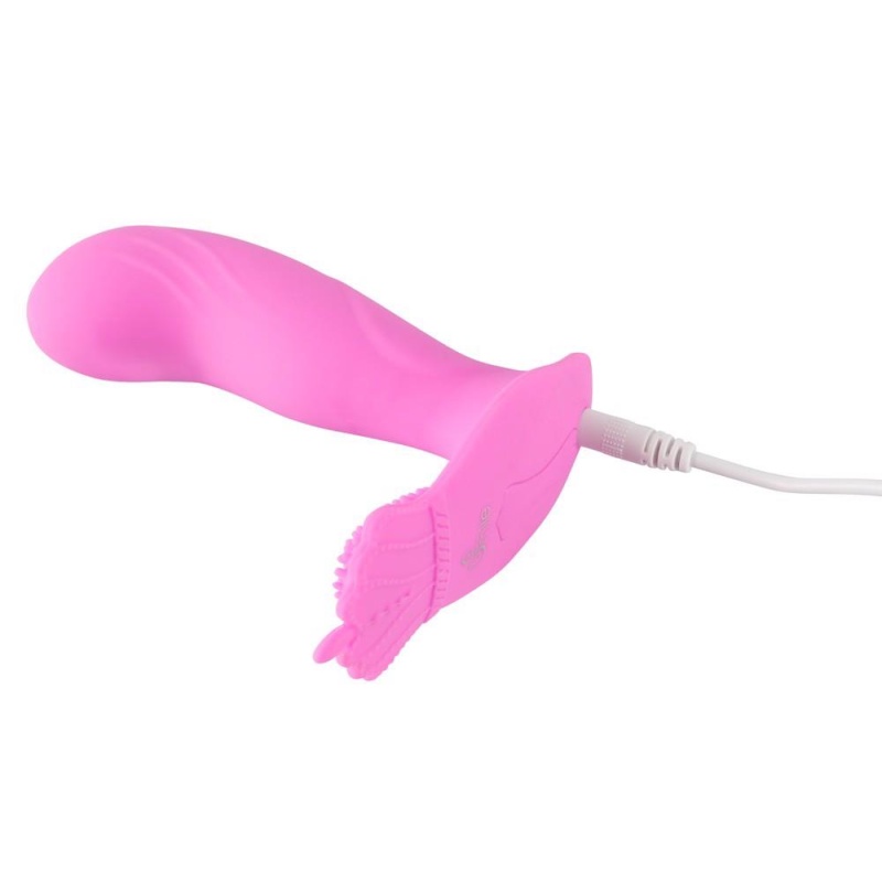 Wibrator do majtek G-spot z pilotem zdalnym – 11,7 cm, silikon, 10 trybów - 8
