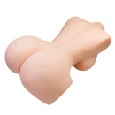 Tors masturbacyjny Aveline z dwoma kanałami - 52 × 35 × 25,4 cm - 5