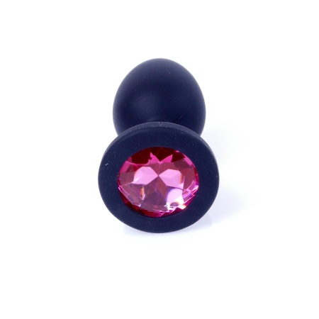 Biżuteria analna Jewellery Plug Small - silikon medyczny, anatomiczny kształt, długość 7 cm - 2
