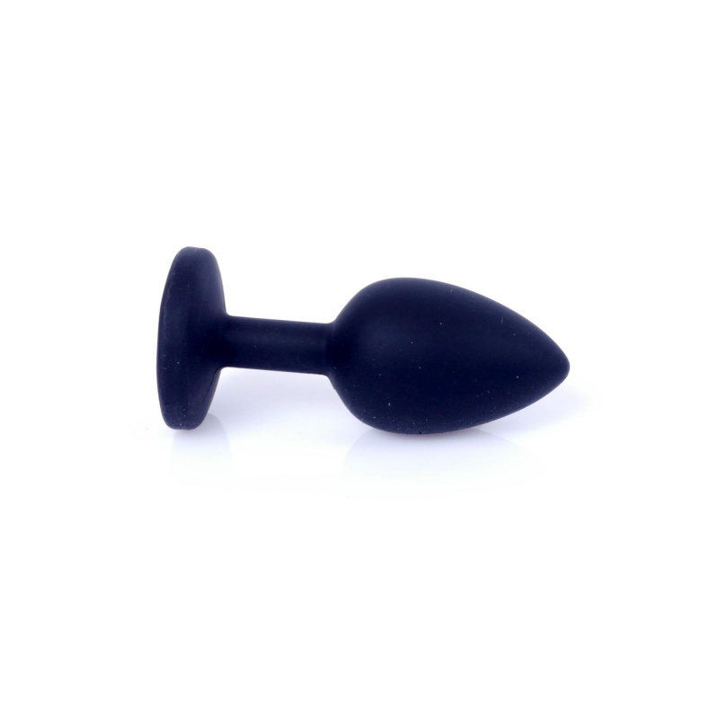 Biżuteria analna Jewellery Plug Small - silikon medyczny, anatomiczny kształt, długość 7 cm - 4