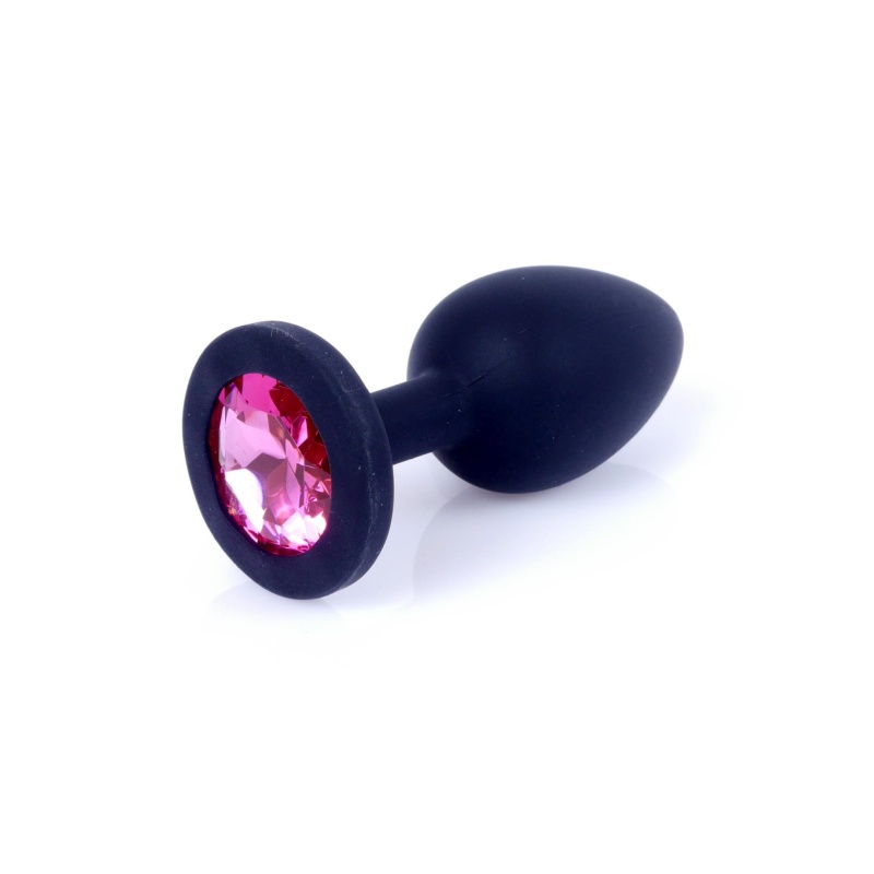 Biżuteria analna Jewellery Plug Small - silikon medyczny, anatomiczny kształt, długość 7 cm - 6