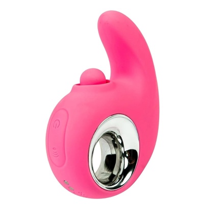 Tapping & vibrating clitoral stimulator - 1