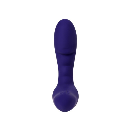 Masażer prostaty Bruman Violet - anatomiczny kształt, silikon i ABS, długość 12 cm - 4