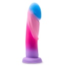 Avant Borealis Dreams Cotton Candy - dildo z silikonu platynowego Purio® z przyssawką i mocowaniem w uprzęży strap-on, 19,7 cm - 2