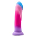 Avant Borealis Dreams Cotton Candy - dildo z silikonu platynowego Purio® z przyssawką i mocowaniem w uprzęży strap-on, 19,7 cm - 3