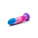 Avant Borealis Dreams Cotton Candy - dildo z silikonu platynowego Purio® z przyssawką i mocowaniem w uprzęży strap-on, 19,7 cm - 4