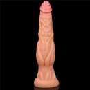 Dildo Nature Cock 9,5" (24 cm) z Silikonu Platynowego - Przyssawka - 7
