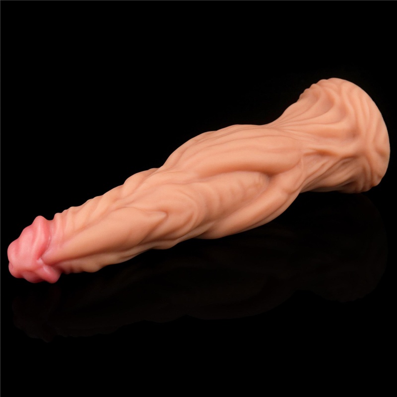 Dildo Nature Cock 9,5" (24 cm) z Silikonu Platynowego - Przyssawka - 9