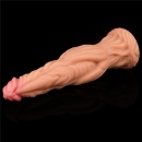 Dildo Nature Cock 9,5" (24 cm) z Silikonu Platynowego - Przyssawka - 9