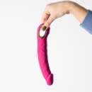 Wibrator Magnus Bend elastyczny 22,5 cm różowy - 6