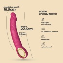Wibrator Magnus Bend elastyczny 22,5 cm różowy - 7