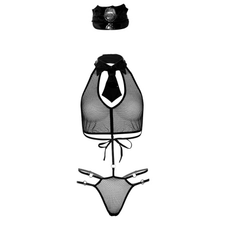 Naughty Police Roleplay Set Black - 5