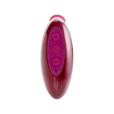 TOYFA A-Toys Myrty Clitoral Vacuum Stimulator, burgundy, 9.8 cm - 1 2