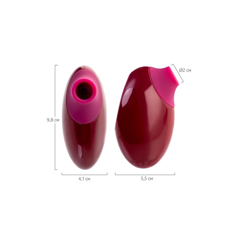 Stymulator próżniowy łechtaczki A-Toys Myrty, bezstykowa technologia air-pulse, długość 9,8 cm - 10