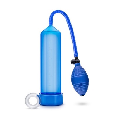 Pompka do penisa VX101 - ręczna pompa próżniowa z gruszką tłoczącą i zaworem szybkiego upustu, cylinder z poliwęglanu 24,1 cm - 1 2
