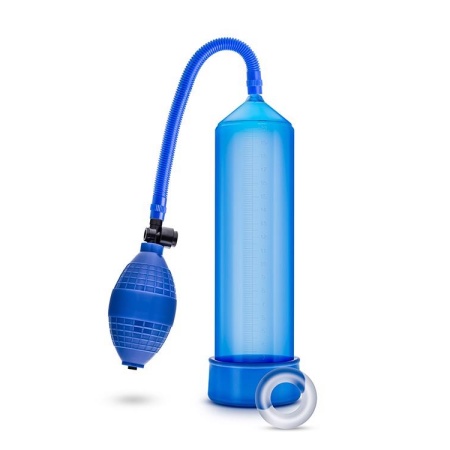 Pompka do penisa VX101 - ręczna pompa próżniowa z gruszką tłoczącą i zaworem szybkiego upustu, cylinder z poliwęglanu 24,1 cm - 3