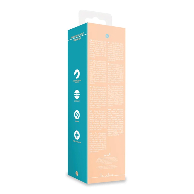 Fingering G-Spot Vibrator - Peach Fuzz - 3