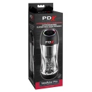 PDX Elite ViewTube Pro – automatyczny masturbator z wibracjami i funkcją ssania, długość 23 cm - 1
