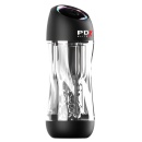 PDX Elite ViewTube Pro – automatyczny masturbator z wibracjami i funkcją ssania, długość 23 cm - 3