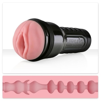 Masturbator Pink Lady Mini-Lotus z regulacją siły ssania, 25,5 cm - 1 2