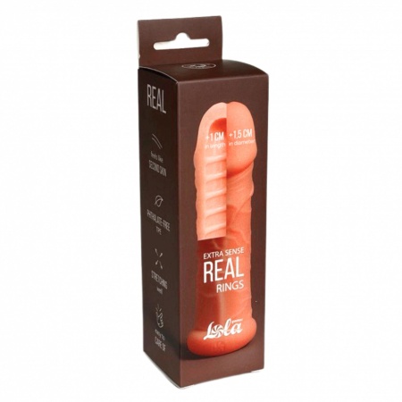 Penis sleeve Real Extra Sense Rings - 1