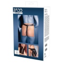 Leather Briefs 2 Dildos S/M - 9