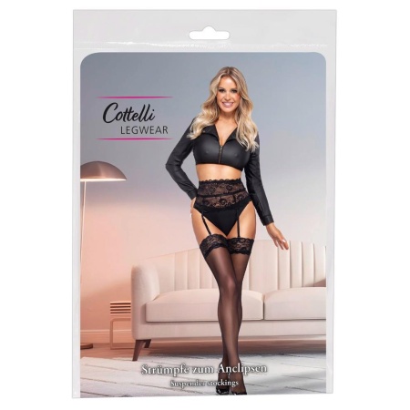 Stockings black XL - 1