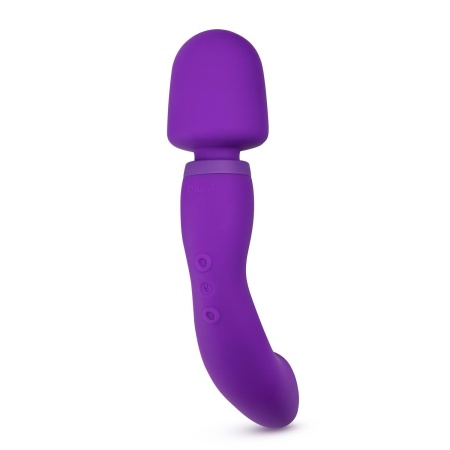 Wibrator podwójny Dual Sense Purple - 10 funkcji RumbleTech™ i Skin Sense, długość 27,9 cm - 2