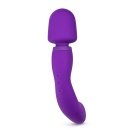 Wibrator podwójny Dual Sense Purple - 10 funkcji RumbleTech™ i Skin Sense, długość 27,9 cm - 2