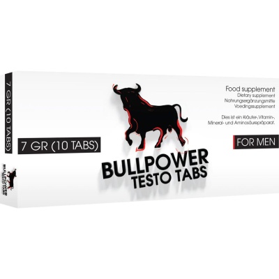 Bull Power Testo Tabs - Stimulating Tablets - 1
