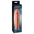 Przedłużka na penisa 2" Extension Light z żyłkowaniem i wsparciem erekcji 20,3 cm - 1