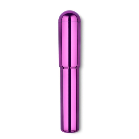 Wibrator punktowy Le Wand Grand Bullet Cherry - korpus metalowo-silikonowy, 12,4 cm - 4
