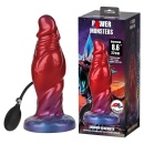 Power Monsters Shadow Behemoth - nadmuchiwane silikonowe dildo fantasy, 22 cm - 1