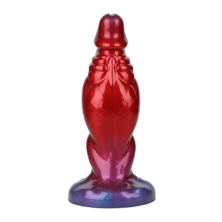 Power Monsters Shadow Behemoth - nadmuchiwane silikonowe dildo fantasy, 22 cm - 4
