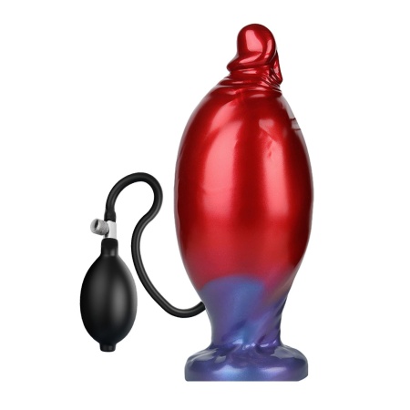 Power Monsters Shadow Behemoth - nadmuchiwane silikonowe dildo fantasy, 22 cm - 6