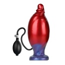 Power Monsters Shadow Behemoth - nadmuchiwane silikonowe dildo fantasy, 22 cm - 6