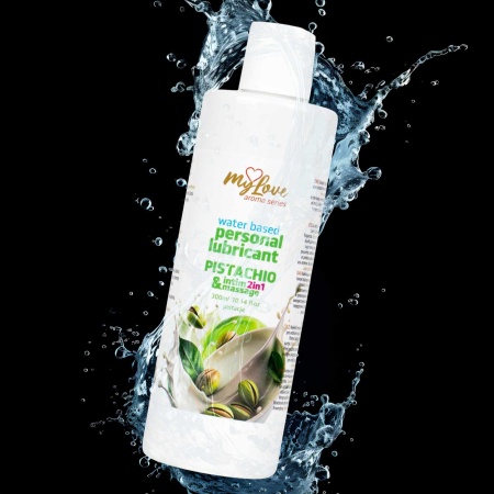 Wodny żel intymny i do masażu Aroma Series 2w1 Pistachio 300 ml - 4