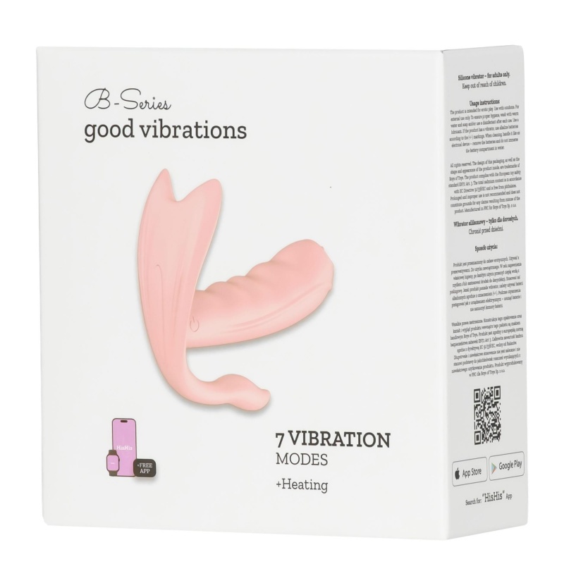 Silicone Vibrator 7 vibration modes - Heating + APP - 1