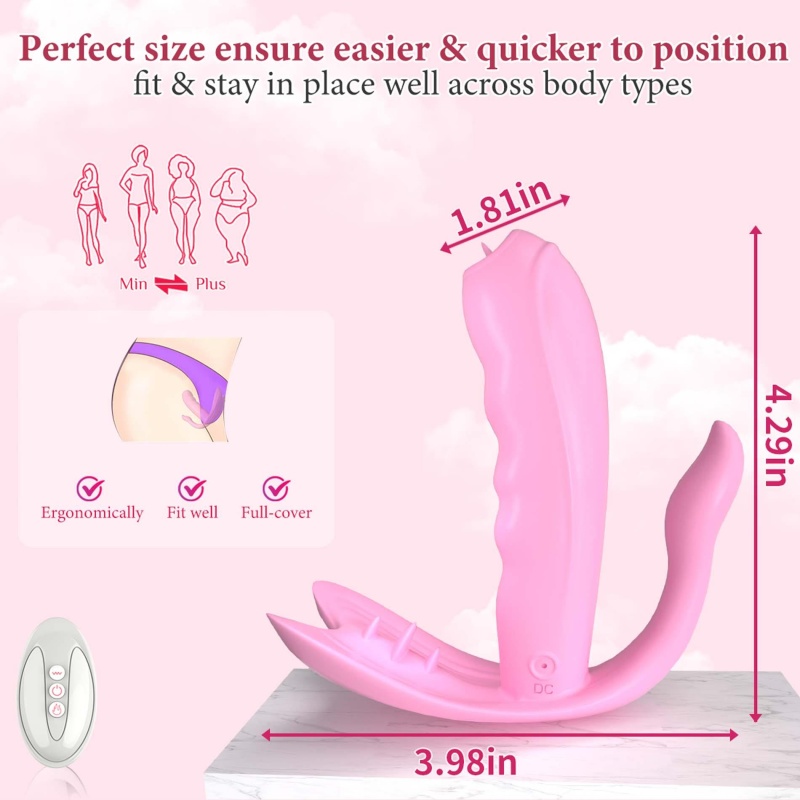 Silicone Vibrator 7 vibration modes - Heating + APP - 10