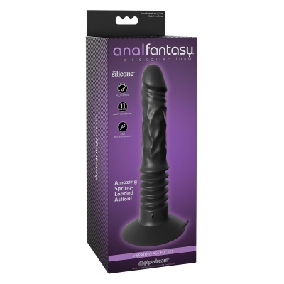 ANAL FANTASY ELITE VIBRATING ASS FUCKER BLACK - 1 2