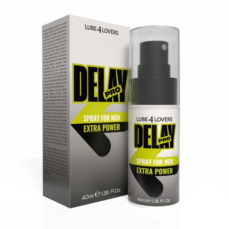 Spray intymny opóźniający Delay Pro Extra Power 40 ml - 1