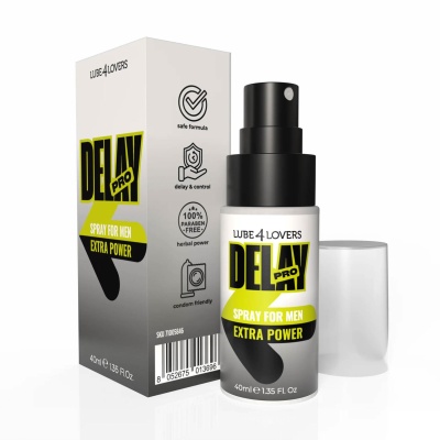 Spray intymny opóźniający Delay Pro Extra Power 40 ml - 1 2