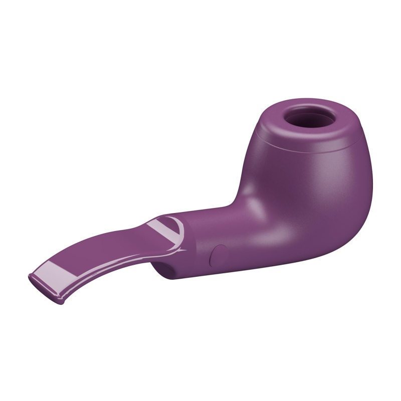 Romance Pipe Purple (MC68) - wibrujący masażer w kształcie fajki, 10 programów pulsacji, tworzywo ABS, wys. 11,4 cm - 5